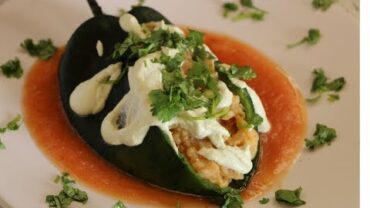 VIDEO: Vegan Chile Rellenos