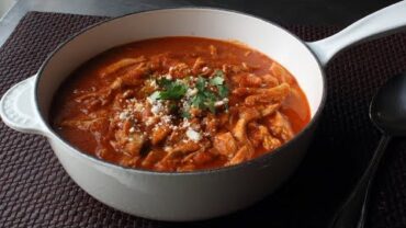 VIDEO: Chicken Tinga Recipe- Spicy Mexican-Style Stewed Chicken in Chipotle Sauce