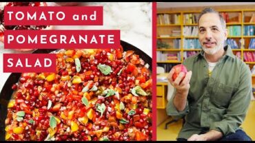 VIDEO: Tomato and pomegranate salad | Ottolenghi 20