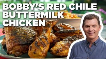 VIDEO: Bobby Flay’s Red Chile Buttermilk Chicken | Bobby Flay’s Barbecue Addiction | Food Network