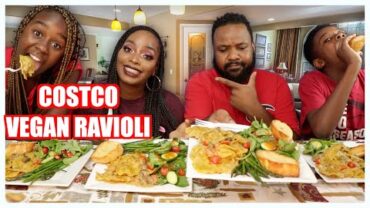 VIDEO: TASTE TEST!! COSTCO VEGAN RAVIOLI | MUKBANG | EATING SHOW