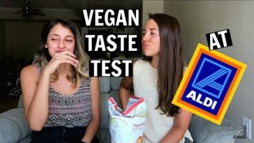 VIDEO: Finding VEGAN Food at ALDI + Taste Test