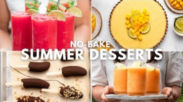 VIDEO: No-Bake Summer Desserts ☀️ (Vegan)