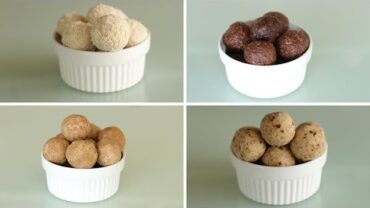 VIDEO: How to Make Protein Balls – 4 Delicious Ways