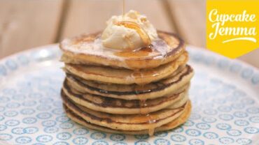 VIDEO: Pancake recipe! How to make Fluffy Ricotta Hotcakes | Cupcake Jemma