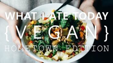 VIDEO: What I Ate Today | Vegan in Skara | Vegetable Soup Recipe