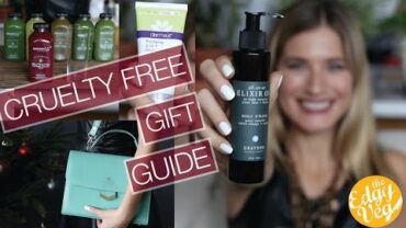 VIDEO: Christmas Gift Ideas For Family & Friends! GIVEAWAY Vegan & Eco-friendly Gift Guide | The Edgy Veg