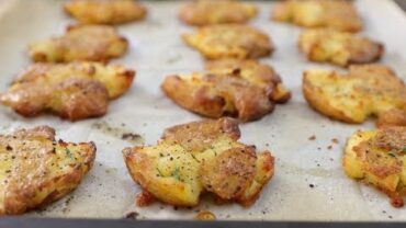 VIDEO: Crispy Smashed Potatoes Recipe