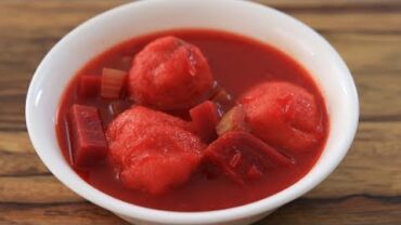 VIDEO: Beetroot Kubbeh Soup Recipe