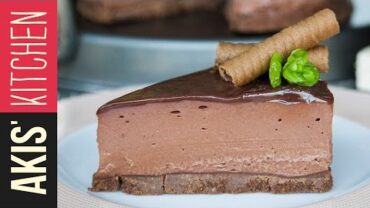 VIDEO: Chocolate hazelnut cheesecake | Akis Petretzikis