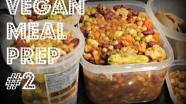 VIDEO: MEAL PREP #2 (Chili Recipe) | Cheap Lazy Vegan