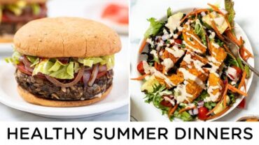 VIDEO: EASY SUMMER DINNER RECIPES ‣‣ vegan & gluten-free