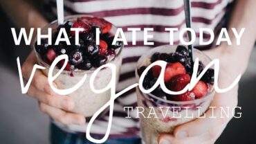 VIDEO: WHAT I ATE TODAY | Vegan | What’s in my hand luggage? + Soaked Oats Recipe