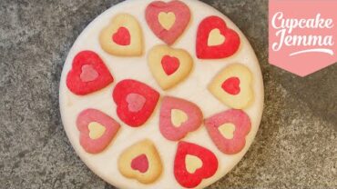 VIDEO: Valentine’s Heart Cookie Recipe | Cupcake Jemma