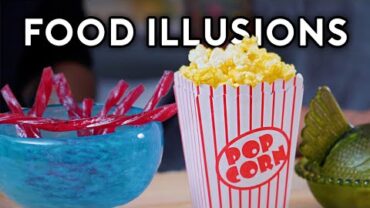 VIDEO: Food Illusions: Movie Snacks | Stump Sohla