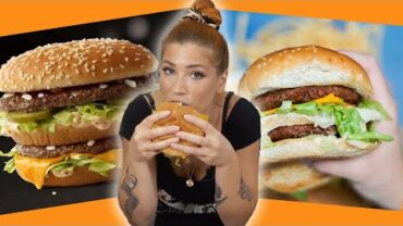 VIDEO: Making Popular MCDONALDS Items VEGAN | Vegan VS Fast Food