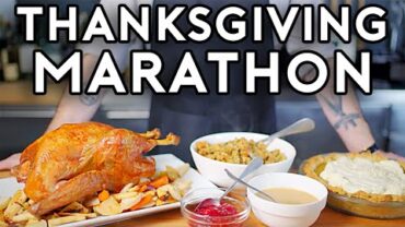 VIDEO: Thanksgiving Recipe Marathon | Babish Culinary Universe