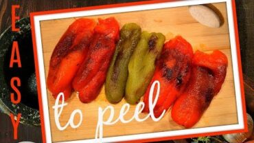 VIDEO: COOKING TIP – THE EASIEST WAY TO PEEL BELL PEPPERS – PEELING PEPPERS MADE EASY