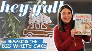 VIDEO: The Real Girl’s Guide To The Big White Cake | Hey Y’all | Southern Living