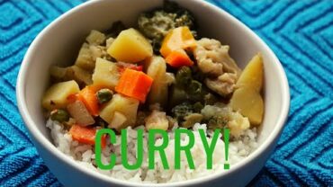 VIDEO: Vegan Green Curry