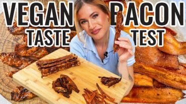 VIDEO: I Made EVERY Type of VEGAN BACON (to see which tastes best!)