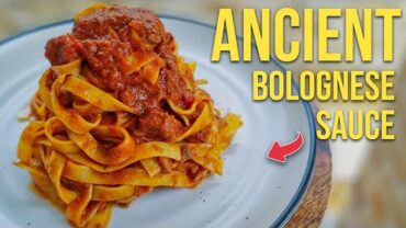 VIDEO: How to Make ANCIENT BOLOGNESE SAUCE Recipe like a Great Grandmother from Bologna