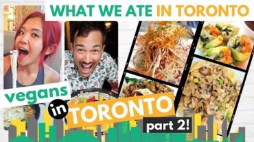 VIDEO: VEGAN FOOD TOUR IN TORONTO + I Met Someone Y’all Love! (Vegan Sushi, Vegan Eggs & More)