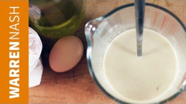 VIDEO: How to make Batter Recipe – Easy at home – Recipes by Warren Nash