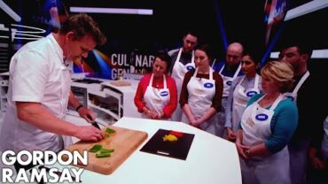 VIDEO: Gordon Ramsay Demonstrates How to Dice, Julienne & Baton Peppers