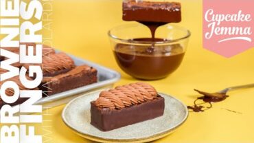 VIDEO: Decadent, Rich Chocolate Brownie Fingers with Matt Adlard! | Cupcake Jemma