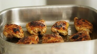 VIDEO: Easy Roasted Chicken Thighs- Everyday Food with Sarah Carey