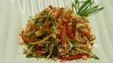 VIDEO: Vegetable Salad with Asian Dressing Recipe- Delicious!