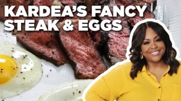 VIDEO: Kardea Brown’s Fancy Steak and Eggs ​| Delicious Miss Brown | Food Network