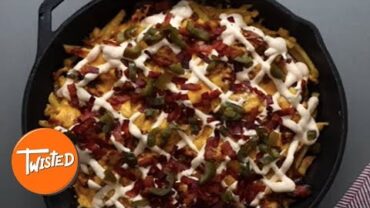 VIDEO: BBQ Chicken Ranch Loaded Fries Recipe | Twisted