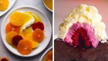 VIDEO: These Light and Lovely Desserts are Both Elegant and Easy! | DIY Dessert Recipes by So Yummy