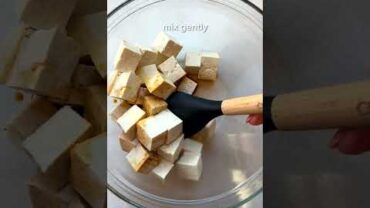 VIDEO: The 3-ingredient crispy tofu I can’t stop making #shorts