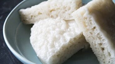 VIDEO: Chinese Steamed White Sugar Cake | Bak Tong Gou 白糖糕