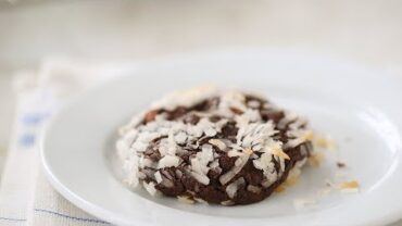 VIDEO: Almond-Coconut Chocolate Chewy Cookies-Everyday Food with Sarah Carey