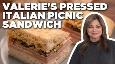 VIDEO: Valerie Bertinelli’s Pressed Italian Picnic Sandwich with Olive Relish | Food Network