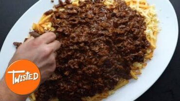 VIDEO: How To Make Cheesy Beef Loaded Fries | Twisted