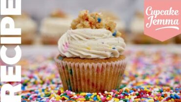 VIDEO: Birthday Cake Batter Cupcakes | Cupcake Jemma