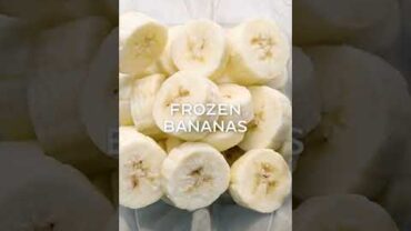 VIDEO: Banana Nice Cream #shorts