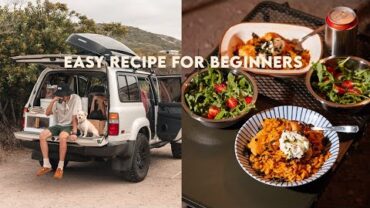 VIDEO: Creamy Kimchi Chicken Orzo | Easy Recipe | California Coastal Camping