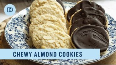 VIDEO: AMYGDALOTA: Greek – Style Chewy Almond Cookies (Gluten-Free)