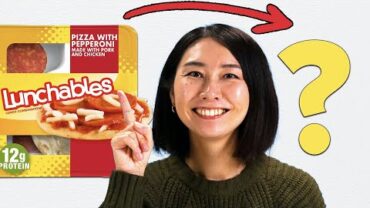 VIDEO: Can Rie Make Pizza Lunchables Fancy? • Tasty