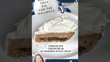 VIDEO: Easy Creamy Pie, GF style 🥧 #shorts