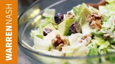 VIDEO: Waldorf Salad Recipe – Simple & Refreshing – Recipes by Warren Nash