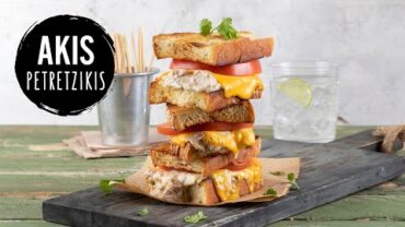 VIDEO: Tuna Melt Sandwich | Akis Petretzikis