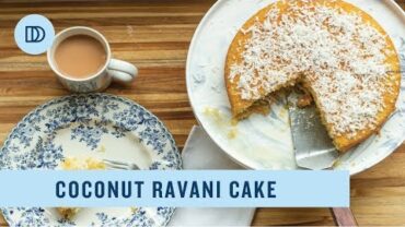 VIDEO: Coconut Ravani: Greek Style Coconut & Semolina Cake with Honey Syrup