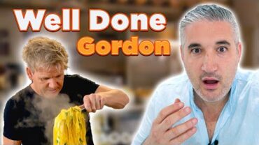 VIDEO: Italian Chef Reacts to GORDON RAMSAY Guide to Italian Cooking